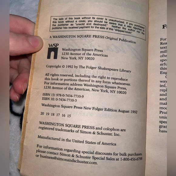 Macbeth by William Shakespeare. ISBN 0-7434-7710-3. Good condition, paperback. - Picture 4 of 4